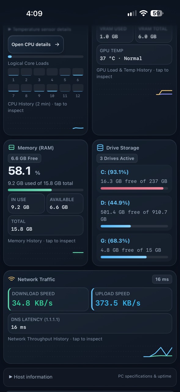 Rovarin mobile memory, storage and network cards